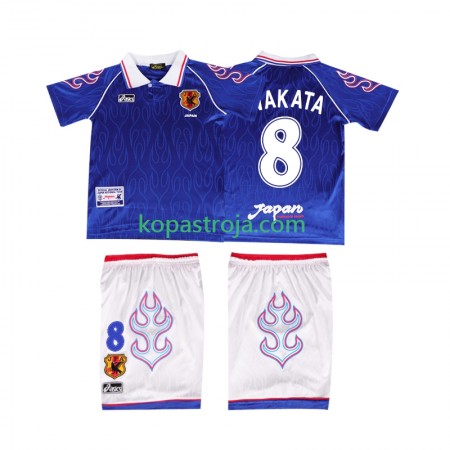 Billiga Fotbollströjor Japan NAKATA 8 Retro Barn Hemma tröja 1998 Kortärmad